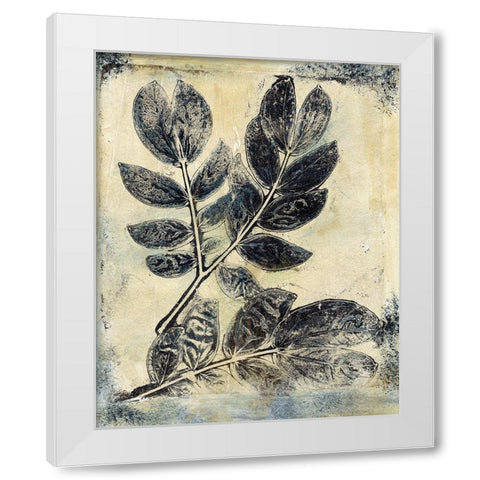 Presence of Nature V White Modern Wood Framed Art Print by Bramma, Lila
