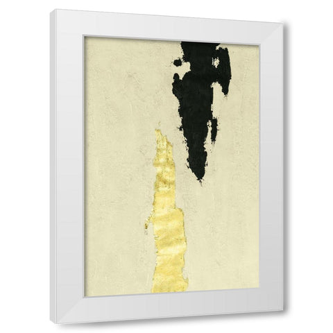 Twin Canyons I White Modern Wood Framed Art Print by Willett, Michael