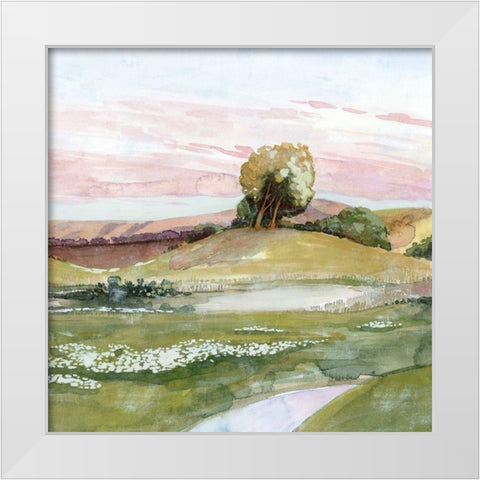 Eastern Light II White Modern Wood Framed Art Print by Popp, Grace