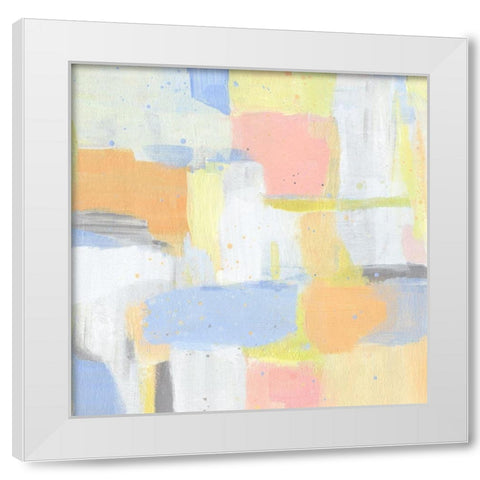 Spring Bound I White Modern Wood Framed Art Print by Warren, Annie