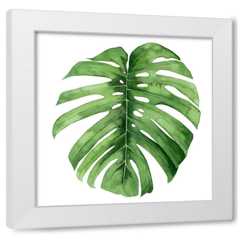 Rainforest Jewel IV White Modern Wood Framed Art Print by Popp, Grace