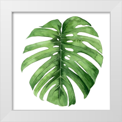 Rainforest Jewel IV White Modern Wood Framed Art Print by Popp, Grace