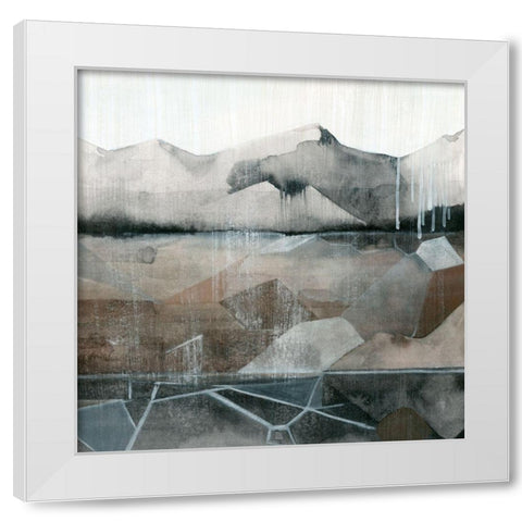 Valley Stormscape I White Modern Wood Framed Art Print by Popp, Grace