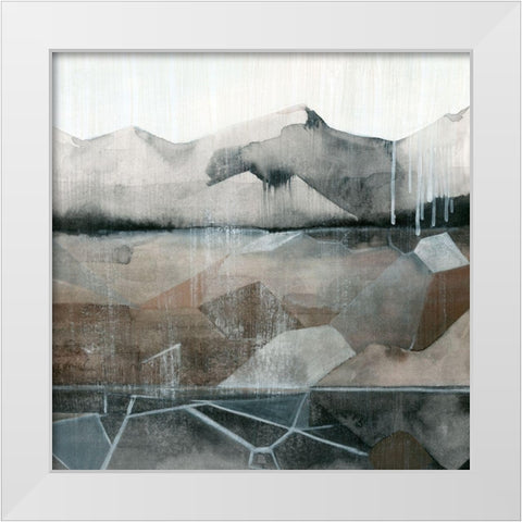 Valley Stormscape I White Modern Wood Framed Art Print by Popp, Grace