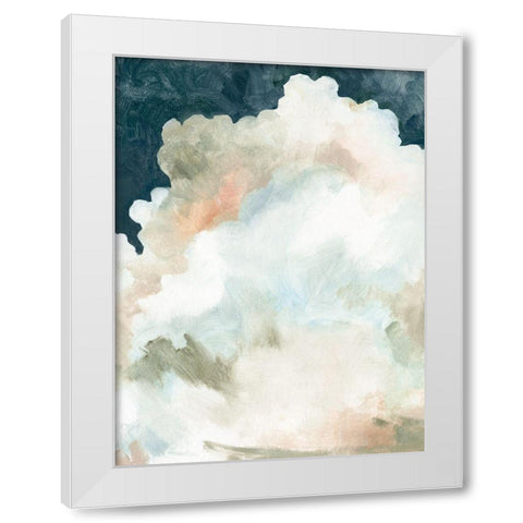 Dark Cumulus I White Modern Wood Framed Art Print by Caroline, Emma