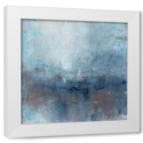 Kinetic Abstract I White Modern Wood Framed Art Print by OToole, Tim