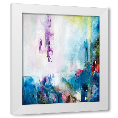Silent Dreams I White Modern Wood Framed Art Print by Combs, Joyce