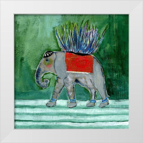 You are You I White Modern Wood Framed Art Print by Daavettila, Tara