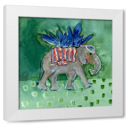 You are You III White Modern Wood Framed Art Print by Daavettila, Tara