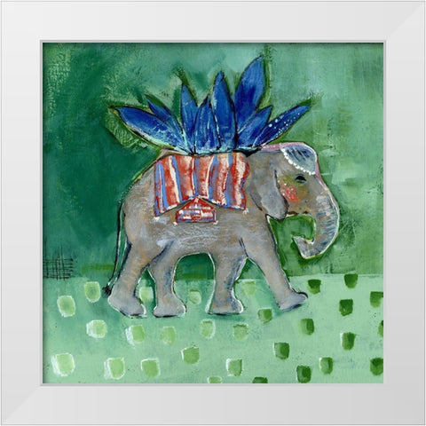 You are You III White Modern Wood Framed Art Print by Daavettila, Tara