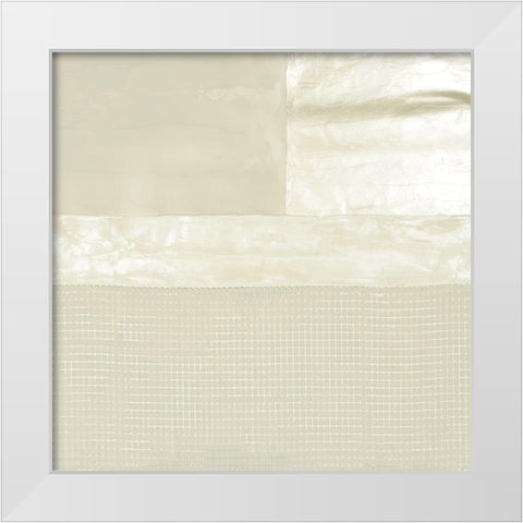 Diffused Limestone II White Modern Wood Framed Art Print by Lam, Vanna