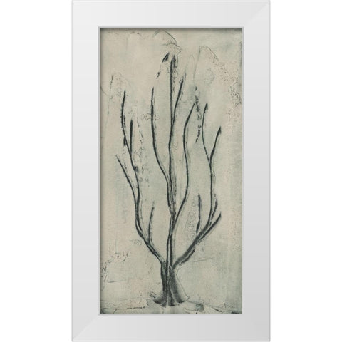 Sea Bevy II White Modern Wood Framed Art Print by Stramel, Renee W.