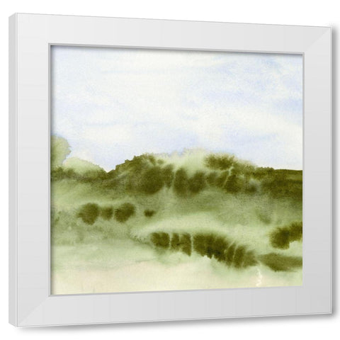 Summer Dreamscape II White Modern Wood Framed Art Print by Caroline, Emma