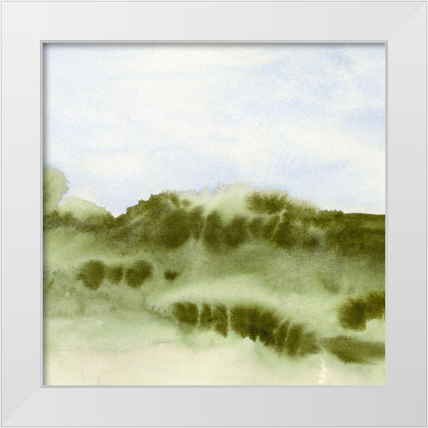 Summer Dreamscape II White Modern Wood Framed Art Print by Caroline, Emma