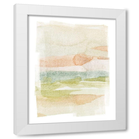 Soft Stack I White Modern Wood Framed Art Print by Caroline, Emma