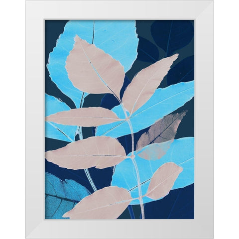 Folio I White Modern Wood Framed Art Print by Aryai, Sia