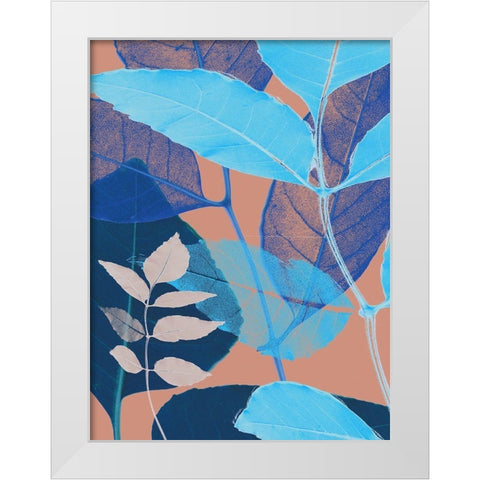 Folio II White Modern Wood Framed Art Print by Aryai, Sia
