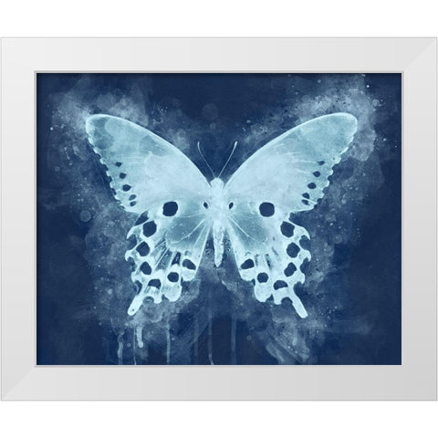 Natures Angel II White Modern Wood Framed Art Print by Robertson, Leda