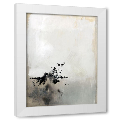 Passel I White Modern Wood Framed Art Print by Barnes, Victoria