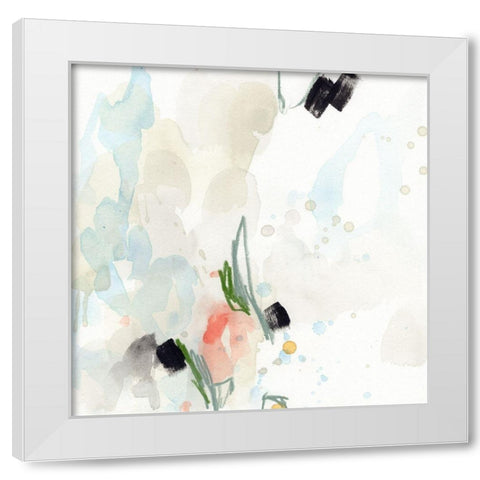 Subtle Dream I White Modern Wood Framed Art Print by Vess, June Erica