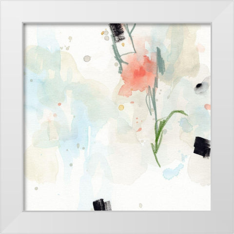 Subtle Dream II White Modern Wood Framed Art Print by Vess, June Erica