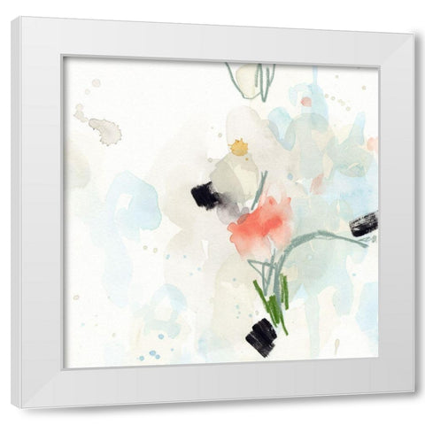 Subtle Dream IV White Modern Wood Framed Art Print by Vess, June Erica