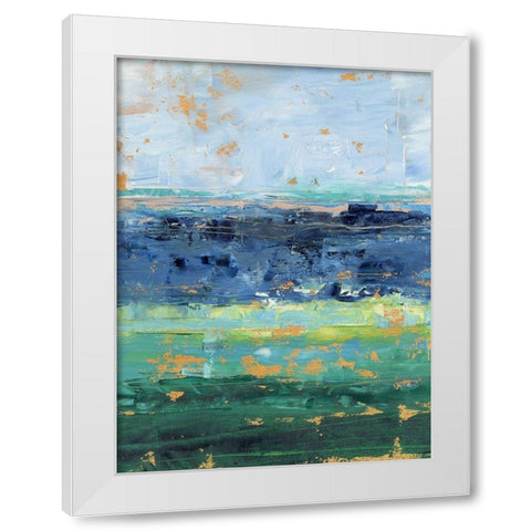 Earth and Sea I White Modern Wood Framed Art Print by Harper, Ethan