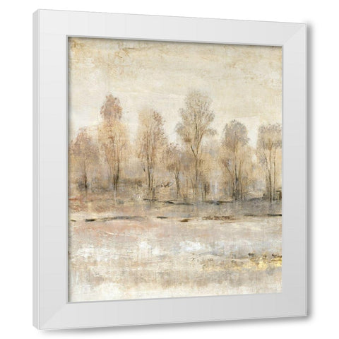 Peaceful Forest I White Modern Wood Framed Art Print by OToole, Tim