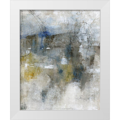 A View From Above I White Modern Wood Framed Art Print by OToole, Tim