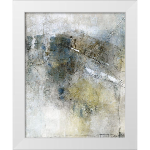 A View From Above II White Modern Wood Framed Art Print by OToole, Tim