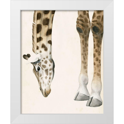 At Your Feet II White Modern Wood Framed Art Print by Popp, Grace