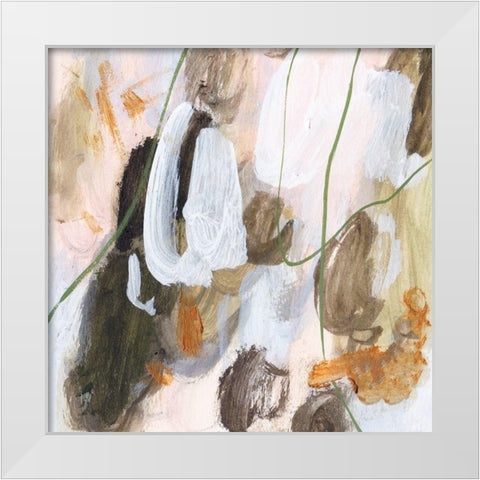 Isolated Forest II White Modern Wood Framed Art Print by Wang, Melissa