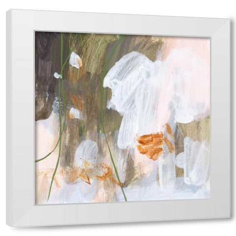 Isolated Forest III White Modern Wood Framed Art Print by Wang, Melissa