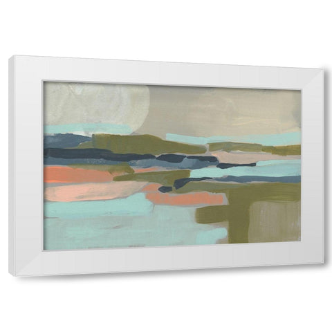 Pastel Plane II White Modern Wood Framed Art Print by Goldberger, Jennifer