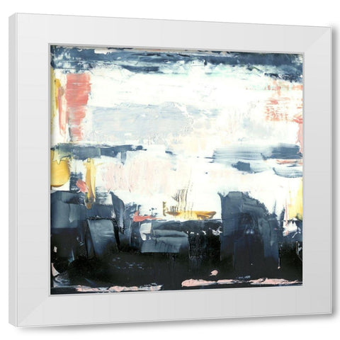 Out There I White Modern Wood Framed Art Print by Harper, Ethan