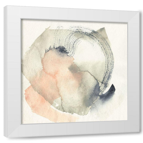 Circum I White Modern Wood Framed Art Print by Goldberger, Jennifer