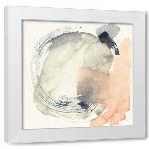 Circum II White Modern Wood Framed Art Print by Goldberger, Jennifer