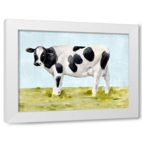Grazy Day I White Modern Wood Framed Art Print by Warren, Annie