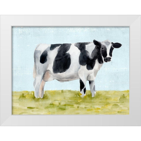 Grazy Day II White Modern Wood Framed Art Print by Warren, Annie