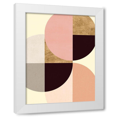 Wonder Wheels I White Modern Wood Framed Art Print by Warren, Annie