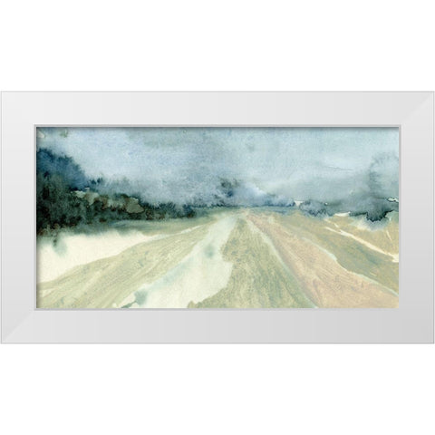 Unknown Passage I White Modern Wood Framed Art Print by Barnes, Victoria