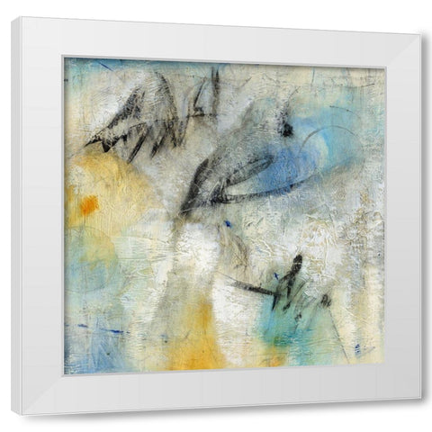 Wavelength I White Modern Wood Framed Art Print by OToole, Tim