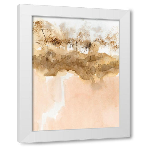 Sun Kissed Earth II White Modern Wood Framed Art Print by Barnes, Victoria