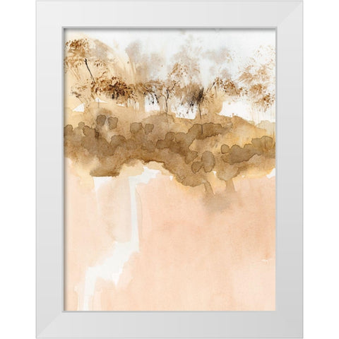 Sun Kissed Earth II White Modern Wood Framed Art Print by Barnes, Victoria