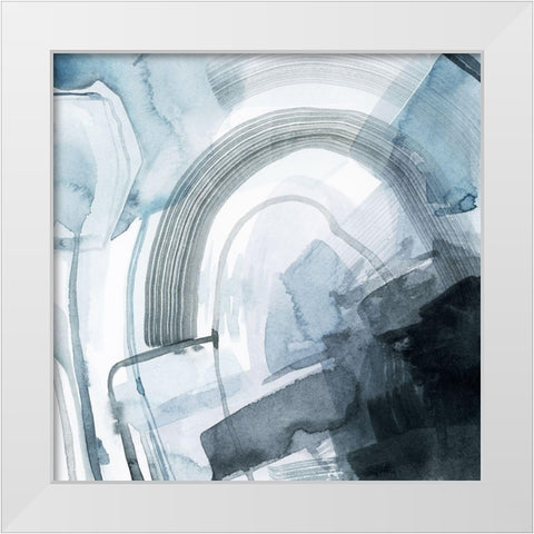 Storm Arches II White Modern Wood Framed Art Print by Popp, Grace