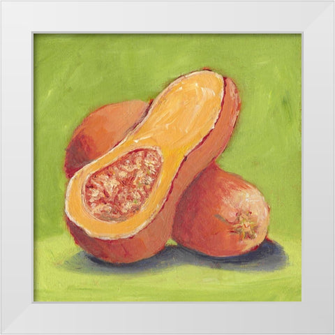 Butternut White Modern Wood Framed Art Print by Young, Carol
