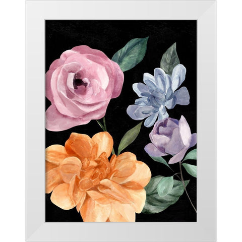 Twilight Blossom III White Modern Wood Framed Art Print by Warren, Annie