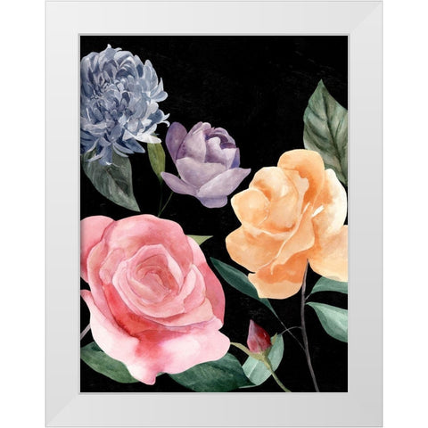Twilight Blossom IV White Modern Wood Framed Art Print by Warren, Annie