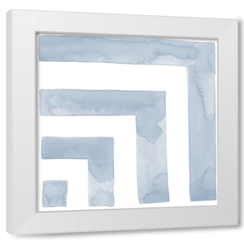 Muted Eccentricities II White Modern Wood Framed Art Print by Popp, Grace