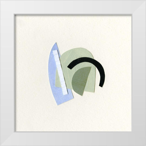 Bits and Pieces II White Modern Wood Framed Art Print by Caroline, Emma